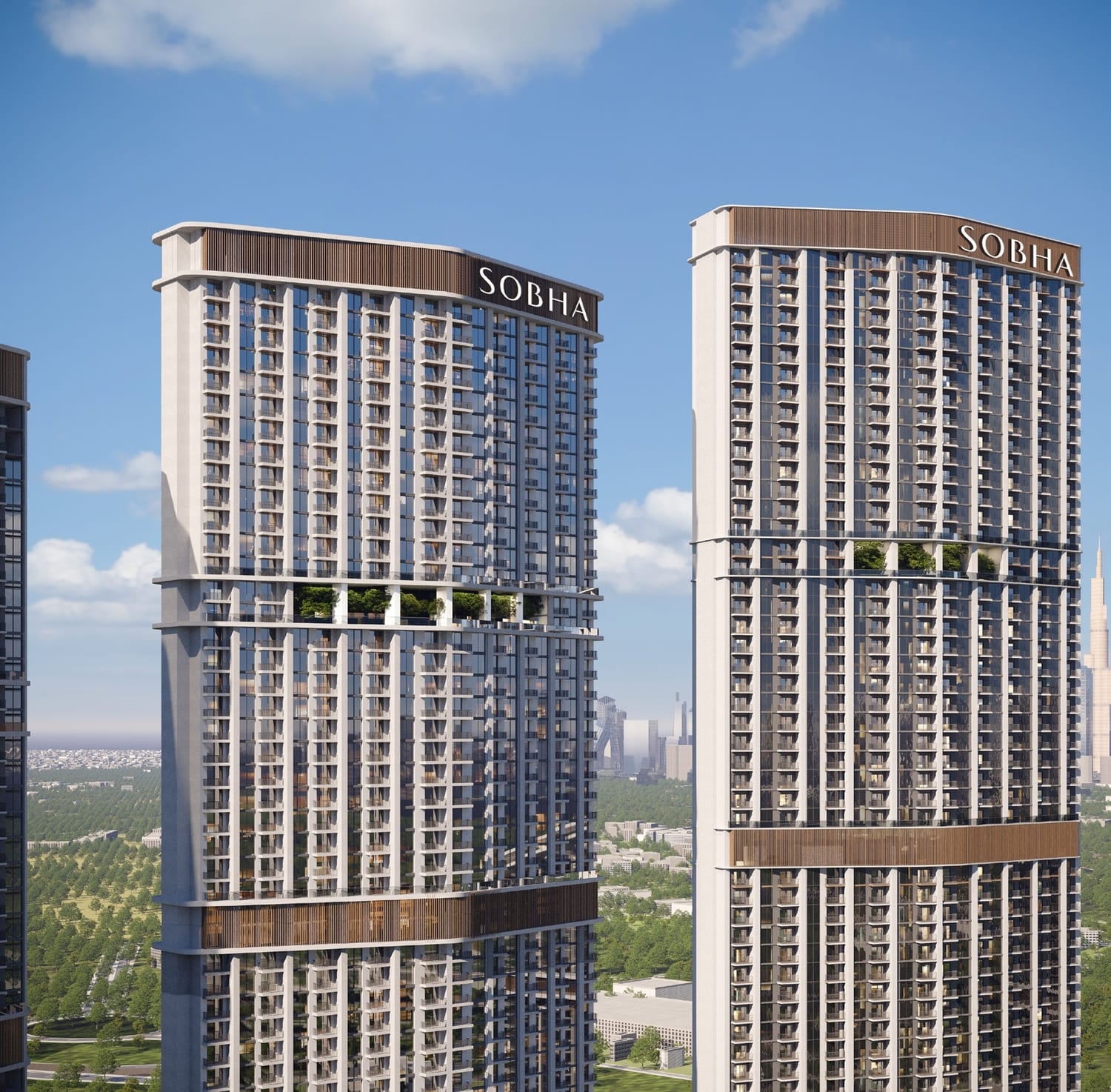 360 Riverside Crescent by Sobha, image 1 of 7. Render supplied by developer.