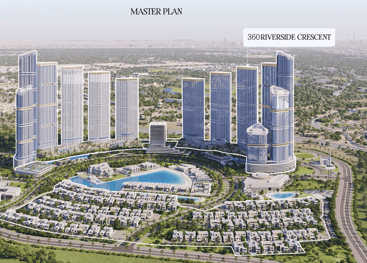 360 Riverside Crescent by Sobha, image 7 of 7. Render supplied by developer.