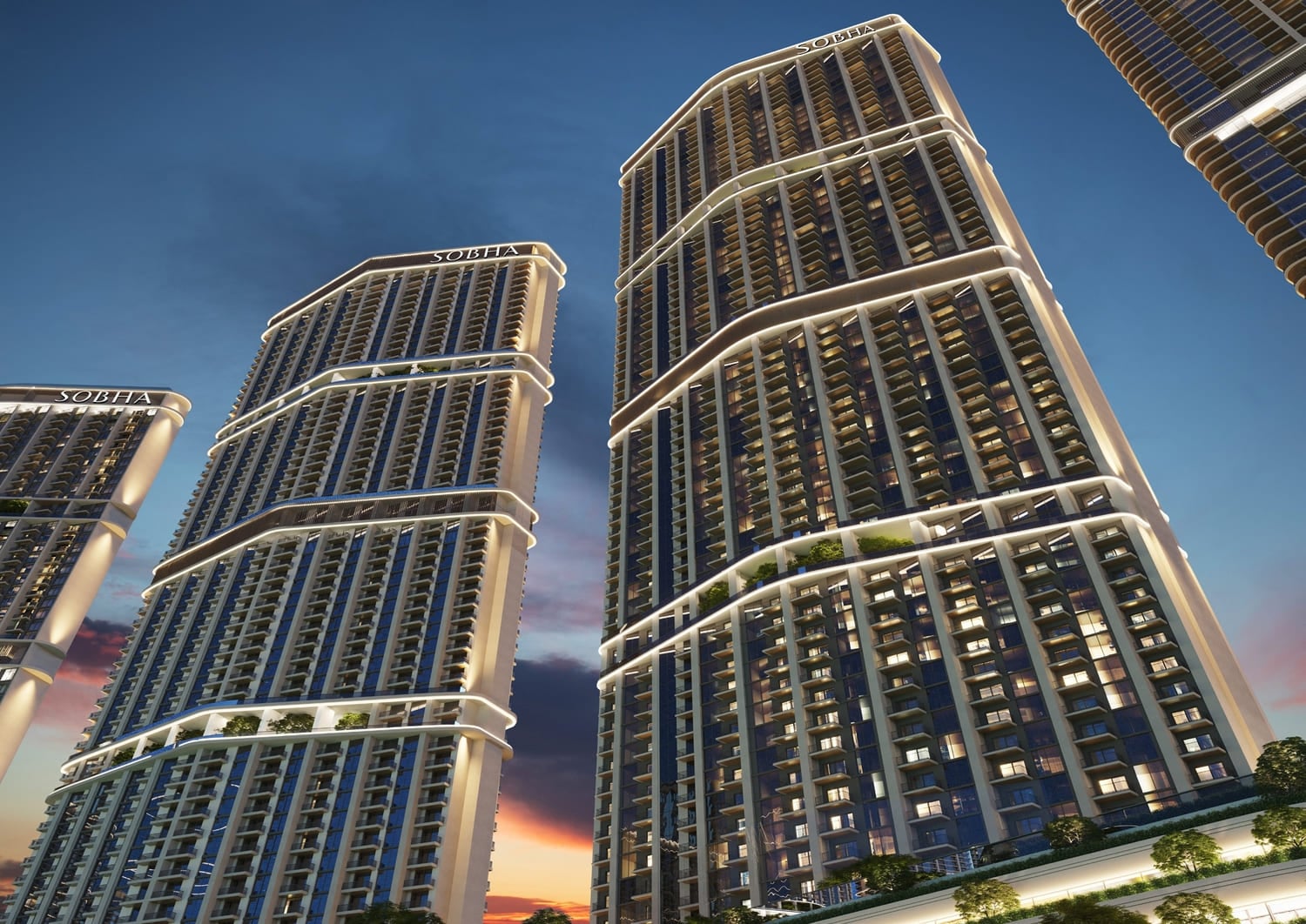 360 Riverside Crescent by Sobha, image 3 of 7. Render supplied by developer.