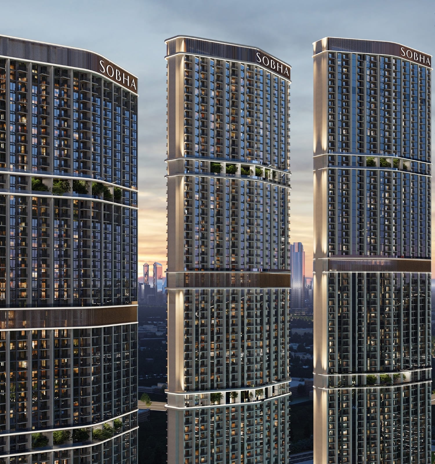 360 Riverside Crescent by Sobha, image 4 of 7. Render supplied by developer.