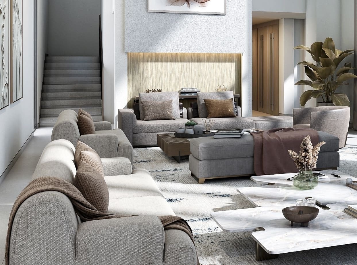 Sobha Siniya Island Villas Phases 1 and 2, image 6 of 8. Render supplied by developer.