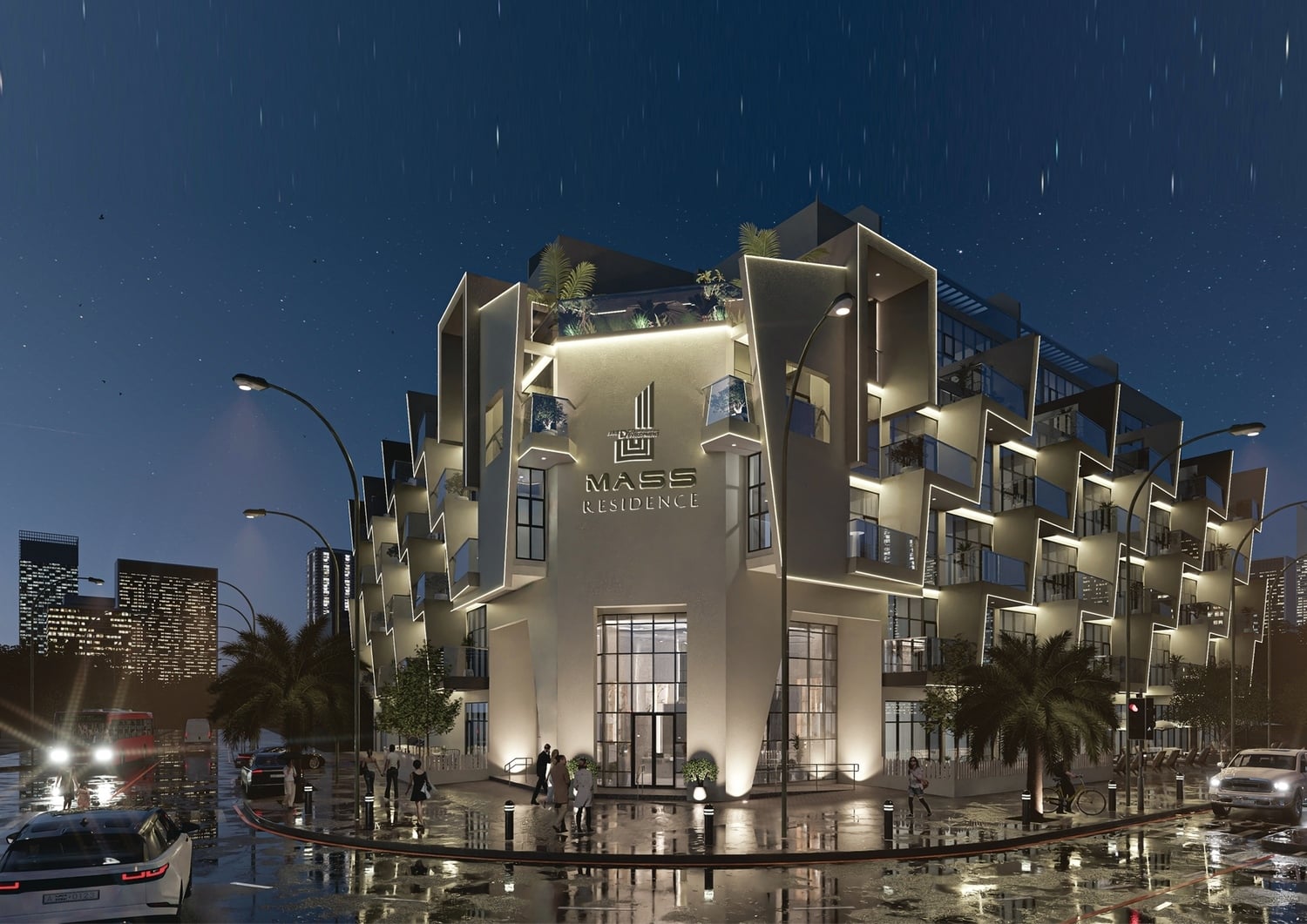 Mass Residences by Jaiedco Real Estate Development, image 2 of 9. Render supplied by developer.