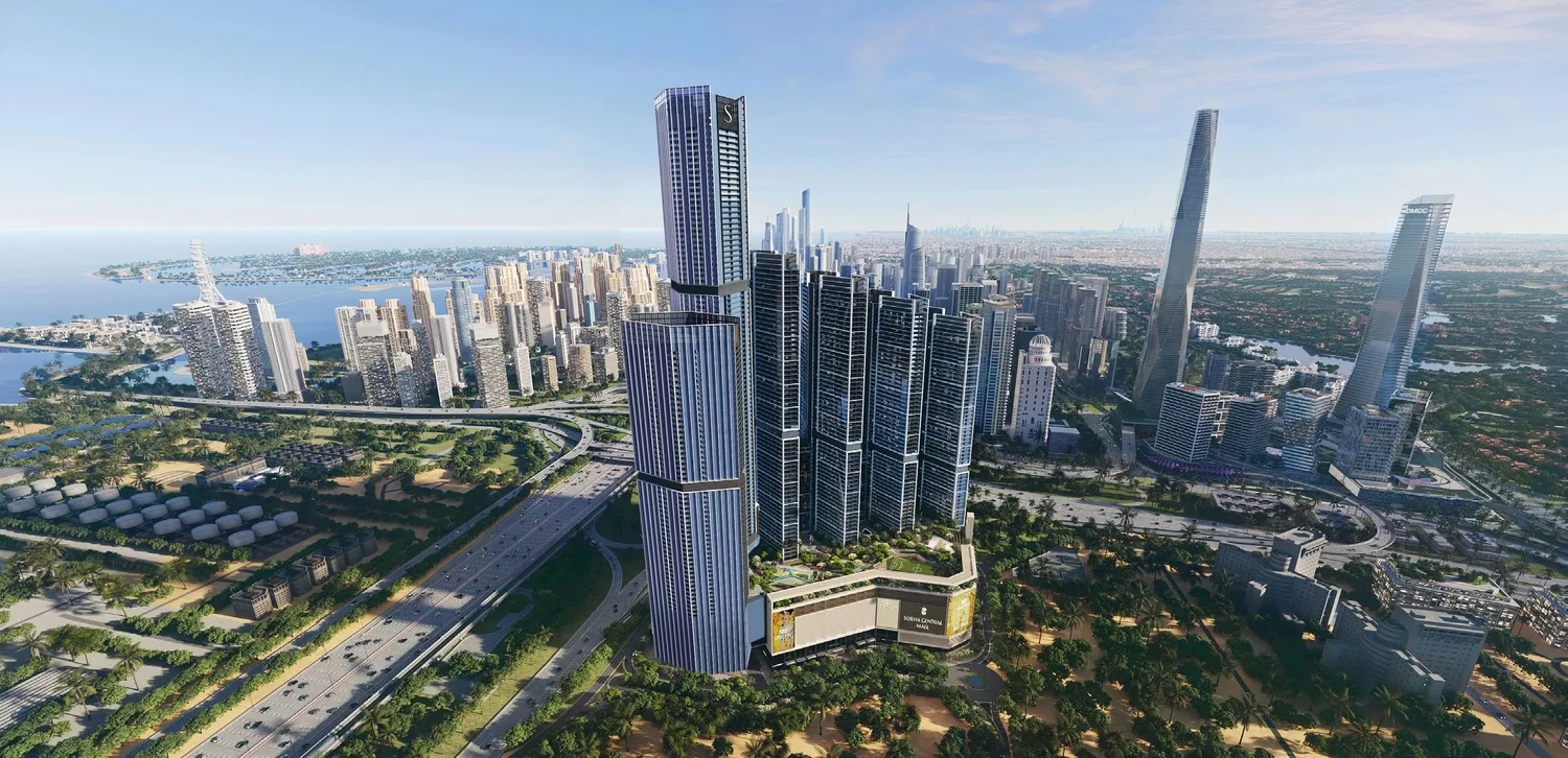 The Pinnacle at Sobha Central, image 1 of 6. Render supplied by developer.
