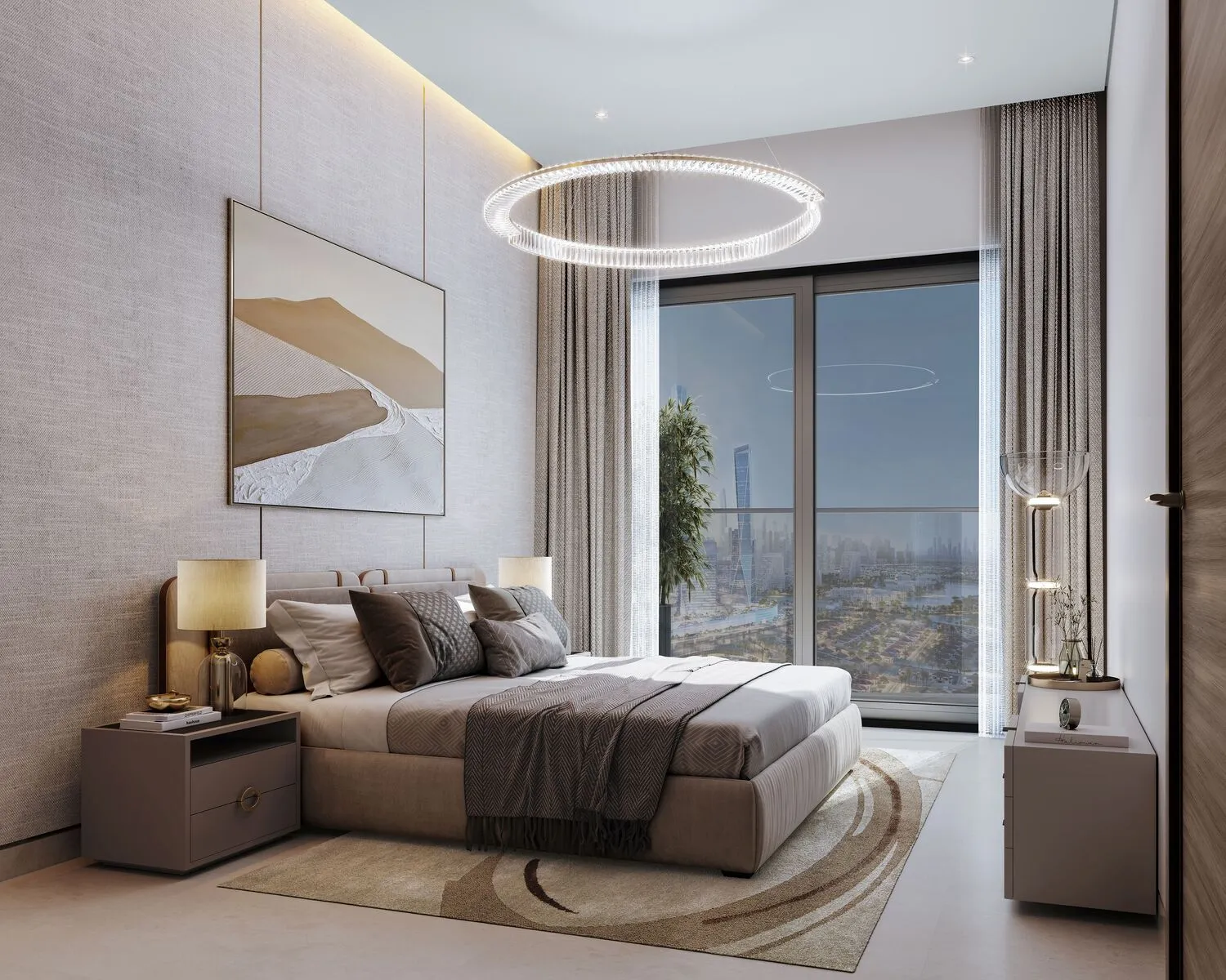 The Pinnacle at Sobha Central, image 5 of 6. Render supplied by developer.