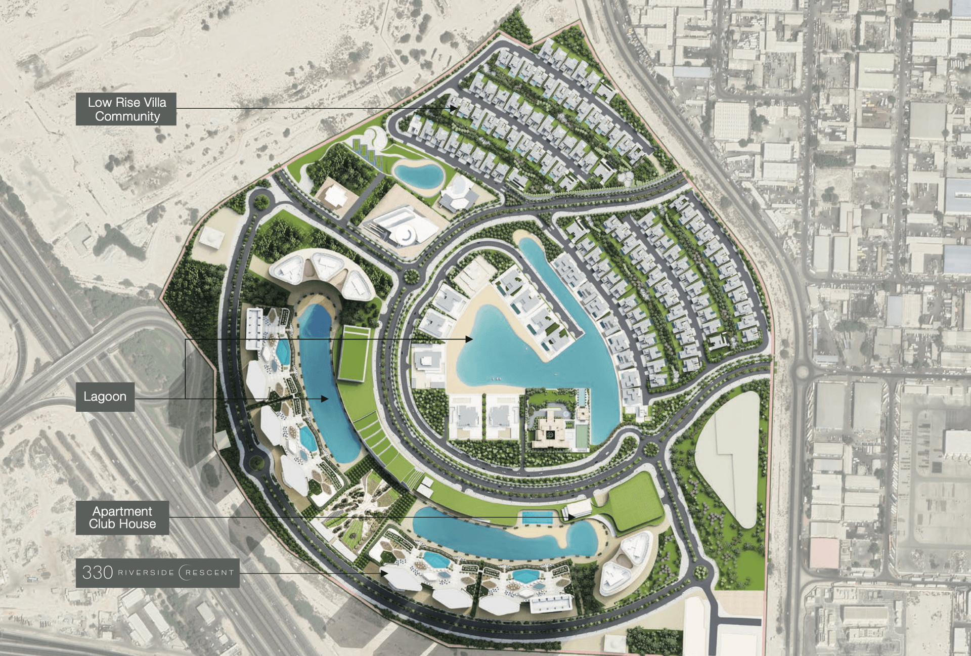 330 Riverside Crescent by Sobha, image 8 of 8. Render supplied by developer.