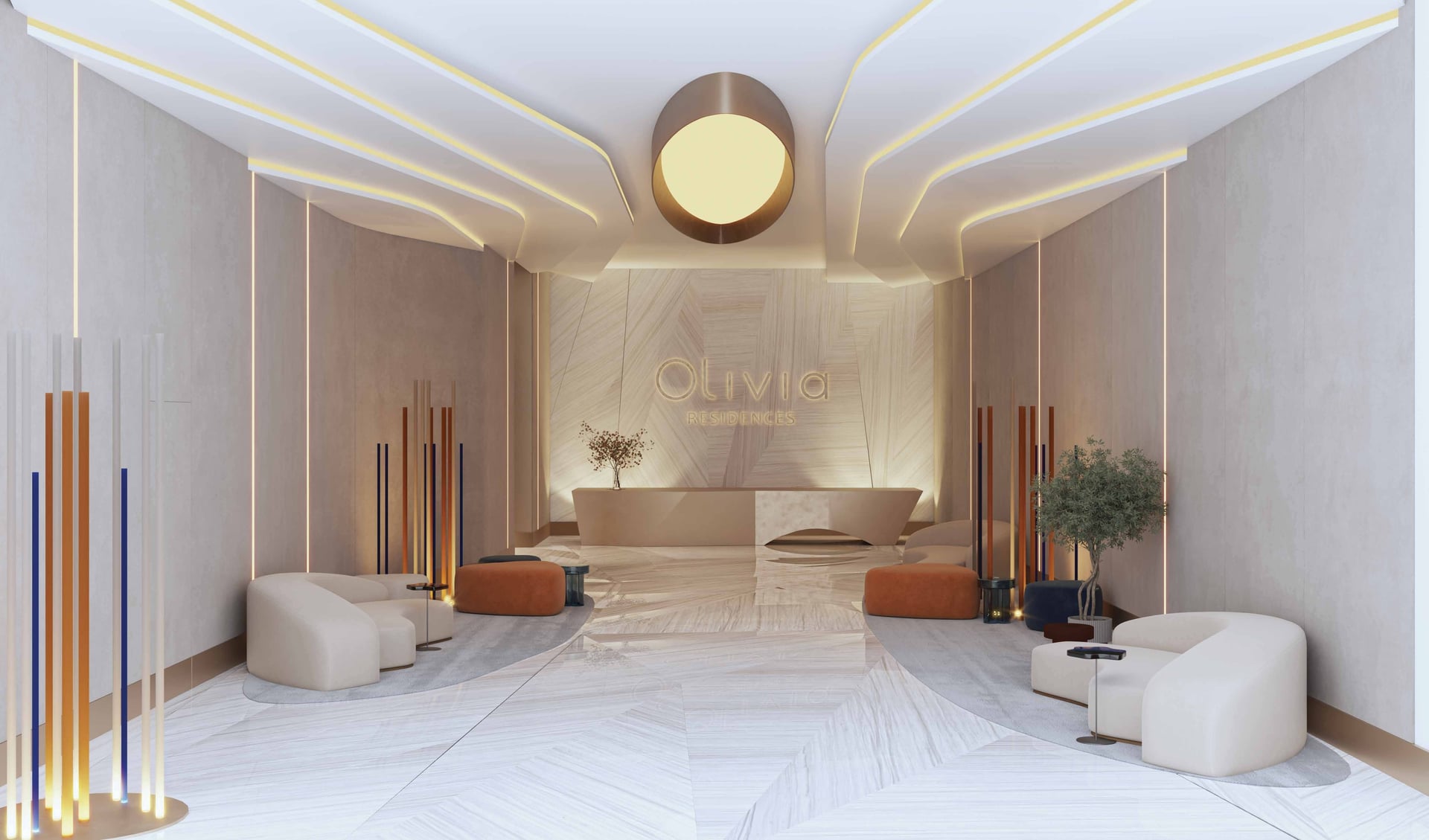 Olivia Residences by Karma Developers, image 10 of 12. Render supplied by developer.