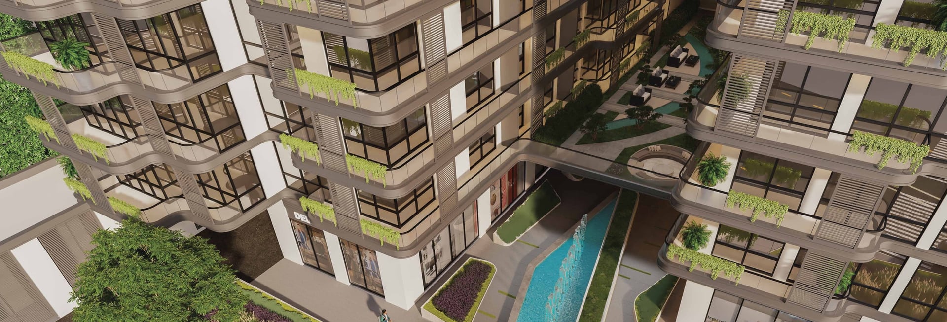 Olivia Residences by Karma Developers, image 2 of 12. Render supplied by developer.