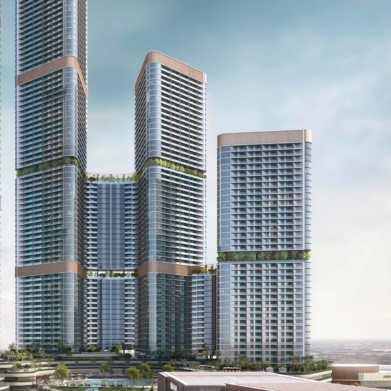 Skyvue Spectra by Sobha, image 1 of 5. Render supplied by developer.