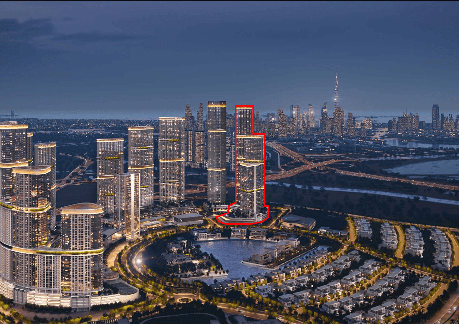 Skyvue Spectra by Sobha, image 5 of 5. Render supplied by developer.