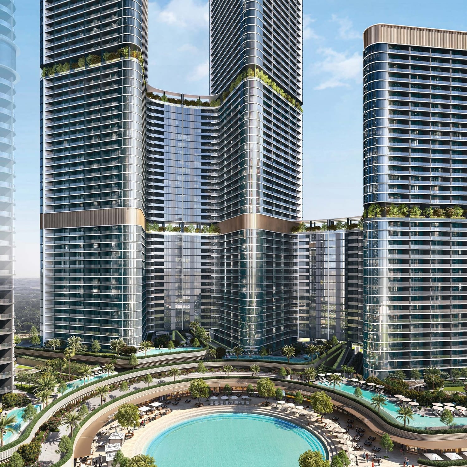 Skyvue Spectra by Sobha, image 3 of 5. Render supplied by developer.