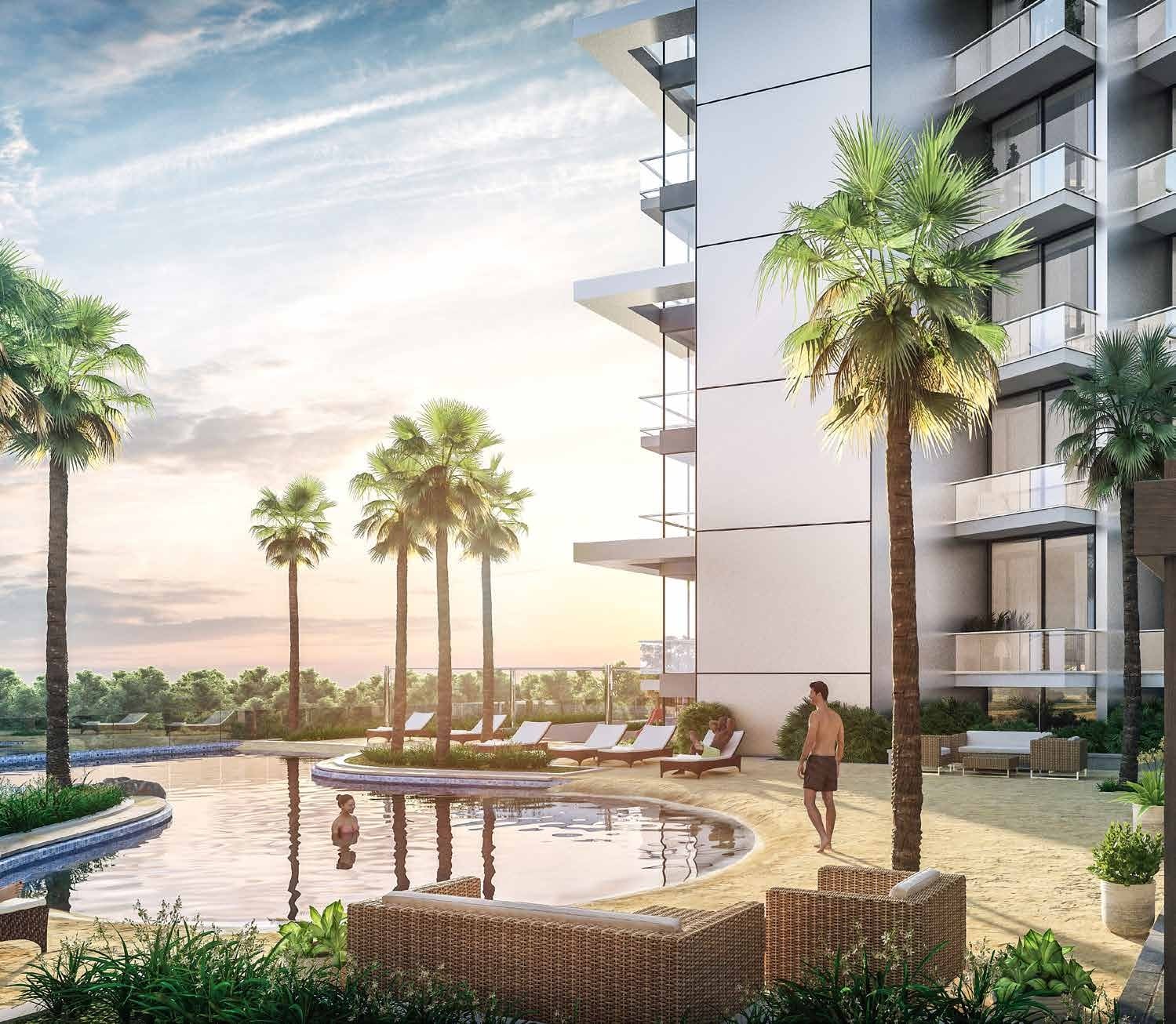 Damac Hills 2 - Virdis, image 2 of 5. Render supplied by developer.