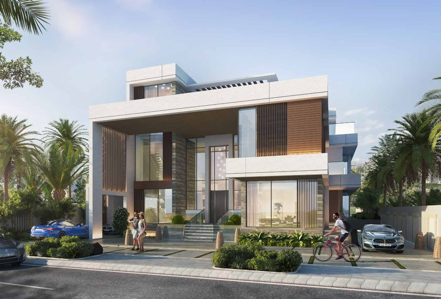 DAMAC Lagoons Morocco, image 4 of 11. Render supplied by developer.