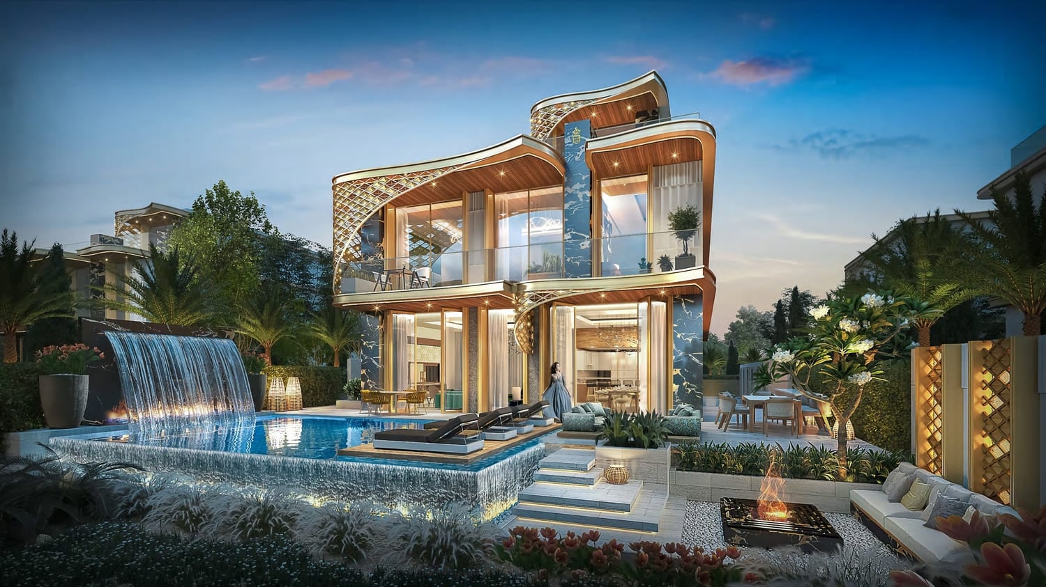 Damac Hills - Gems Estates, image 7 of 12. Render supplied by developer.