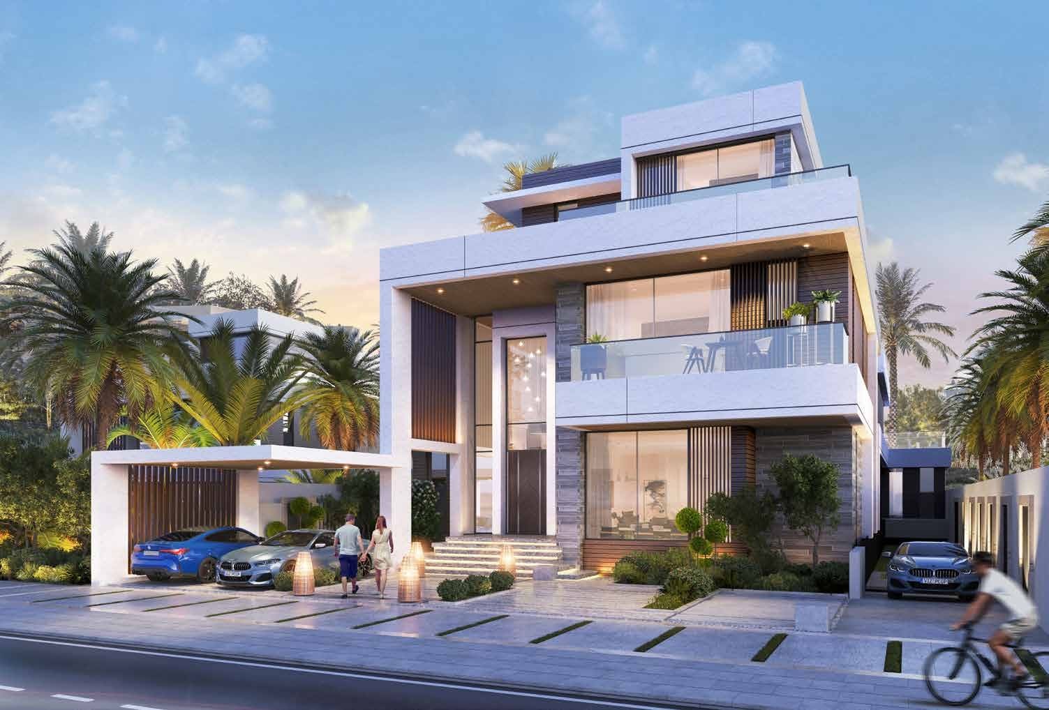 DAMAC Lagoons Morocco, image 5 of 11. Render supplied by developer.