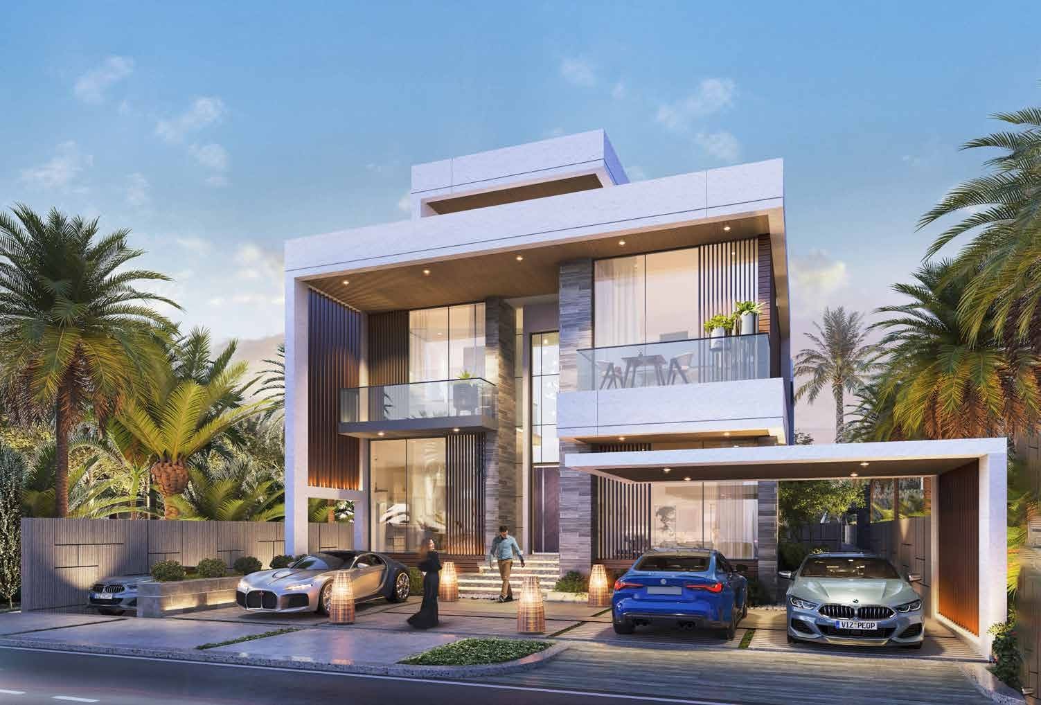 DAMAC Lagoons Morocco, image 6 of 11. Render supplied by developer.