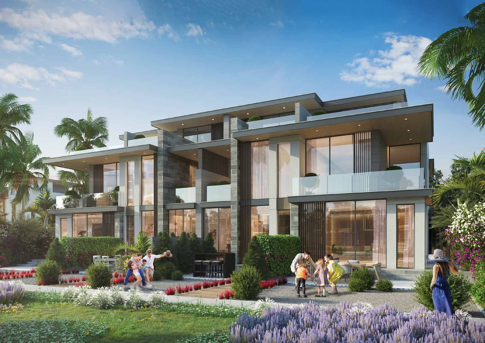 DAMAC Lagoons Morocco, image 8 of 11. Render supplied by developer.