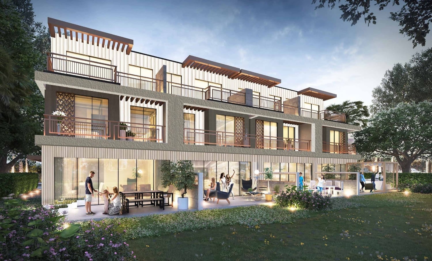 Verona by Damac, image 3 of 10. Render supplied by developer.