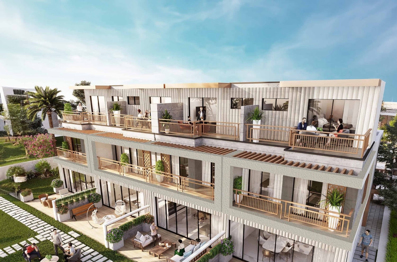 Verona by Damac, Damac Hills 2. Render supplied by developer.