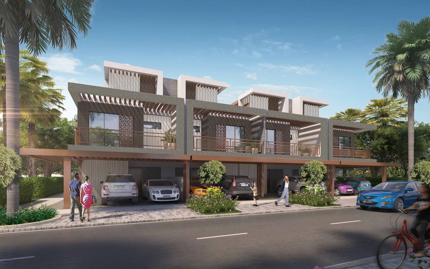 Verona by Damac, image 4 of 10. Render supplied by developer.