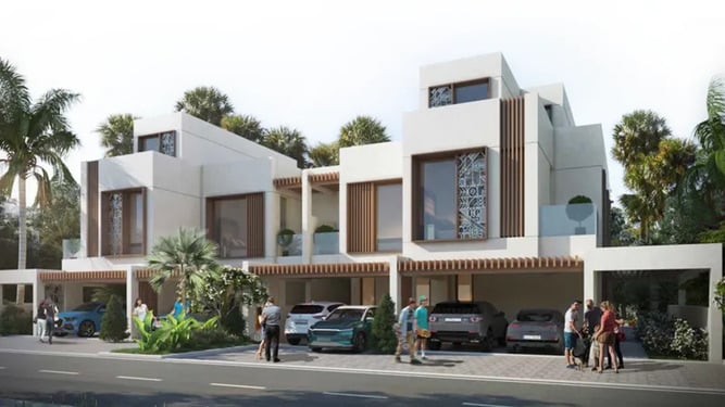 Damac Lagoons Marbella, image 2 of 7. Render supplied by developer.