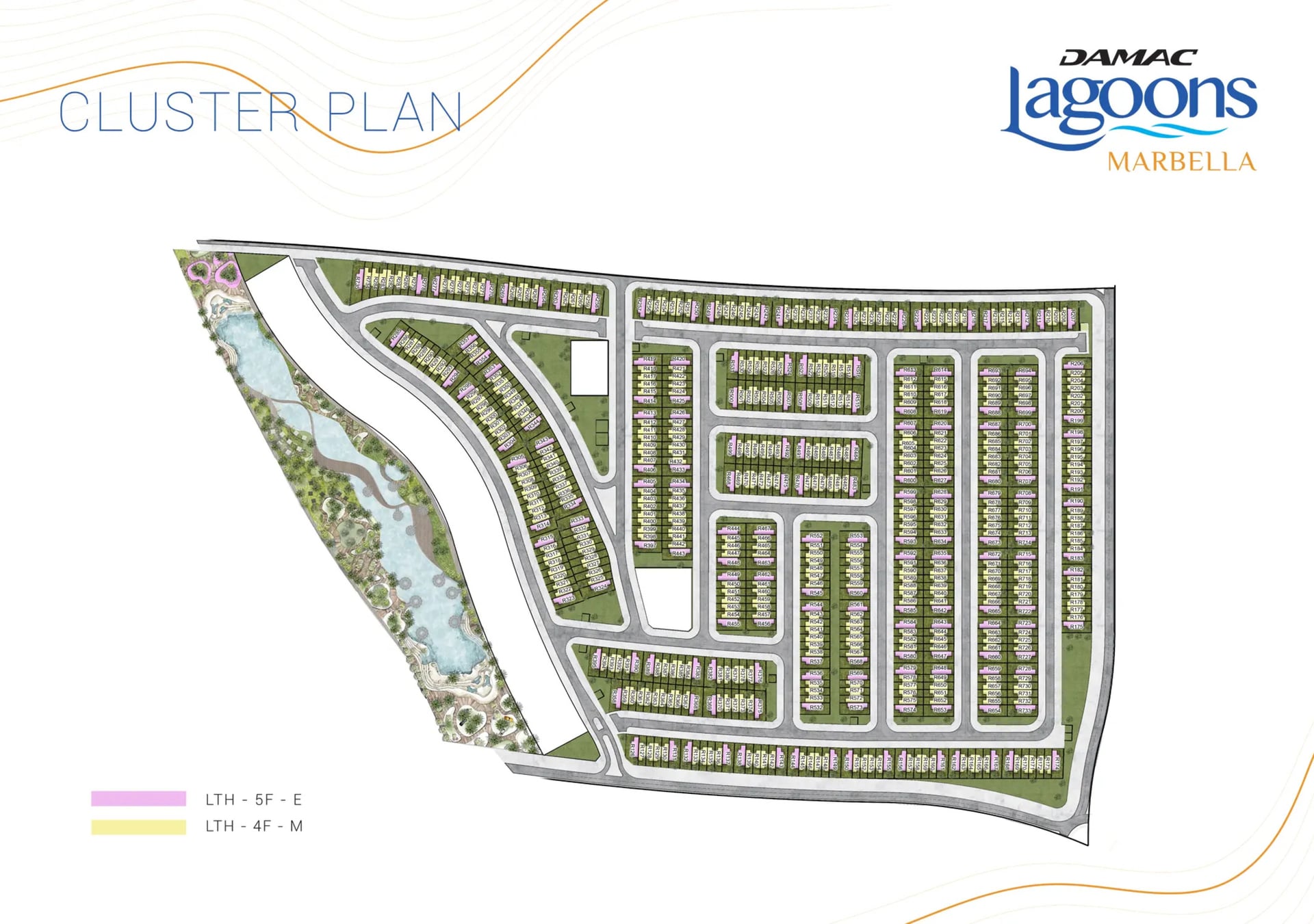 Damac Lagoons Marbella, Damac Lagoons. Render supplied by developer.