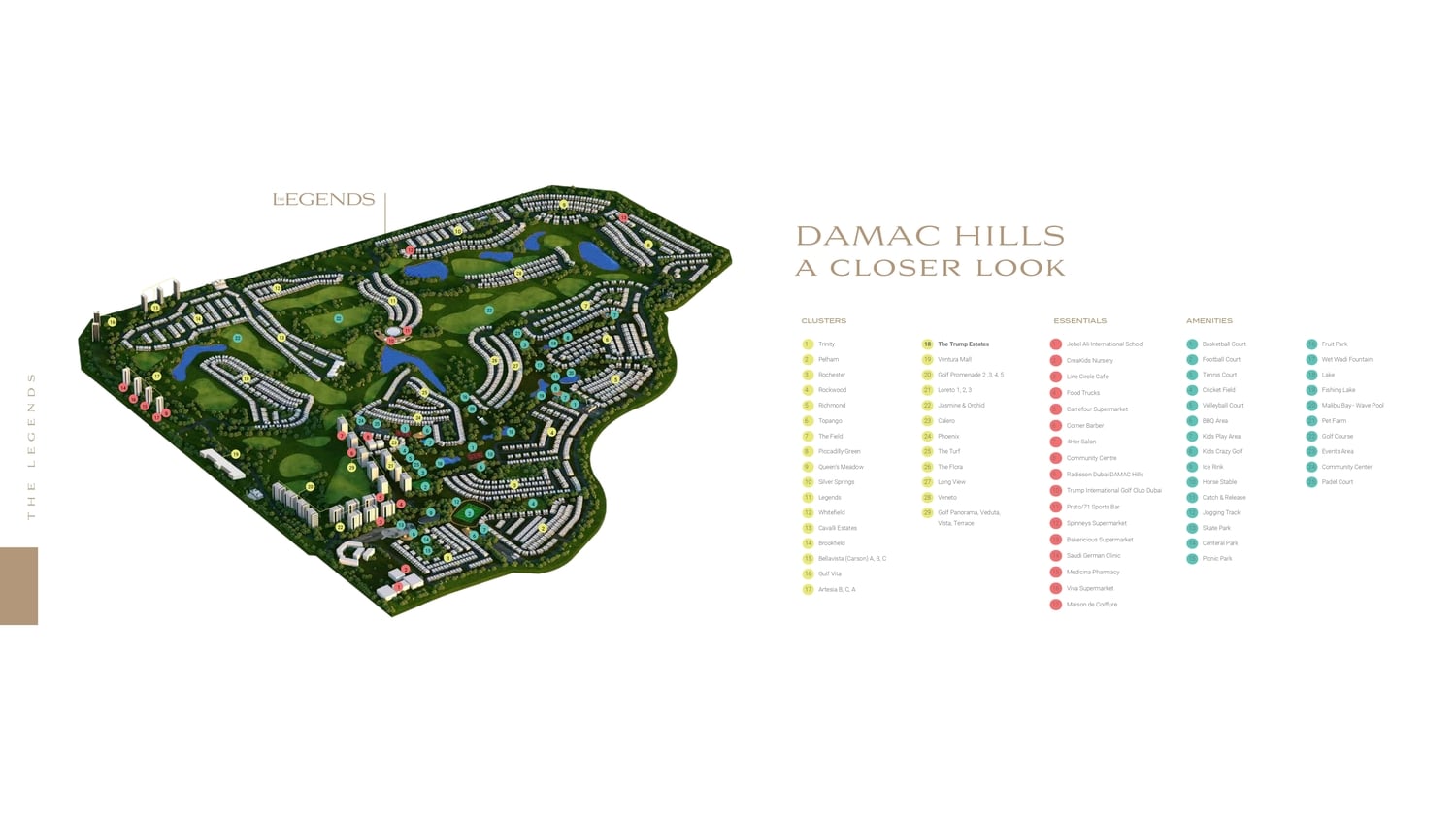 Damac Hills - The Legends, image 9 of 9. Render supplied by developer.