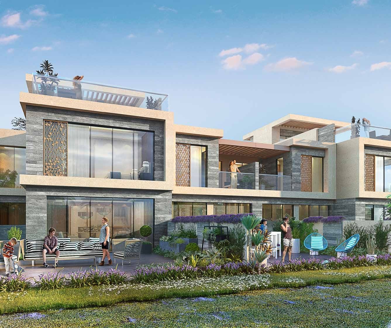 Damac Hills - The Legends, image 7 of 9. Render supplied by developer.