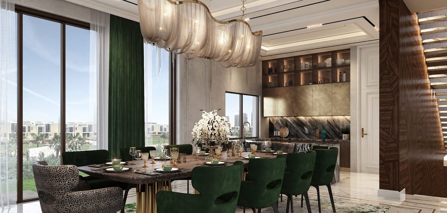 Damac Hills - Cavalli Estates, image 10 of 11. Render supplied by developer.