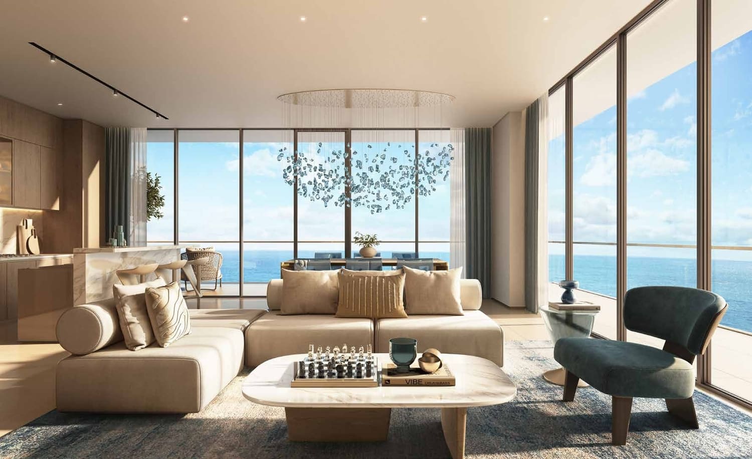 Shoreline by Damac, image 3 of 10. Render supplied by developer.