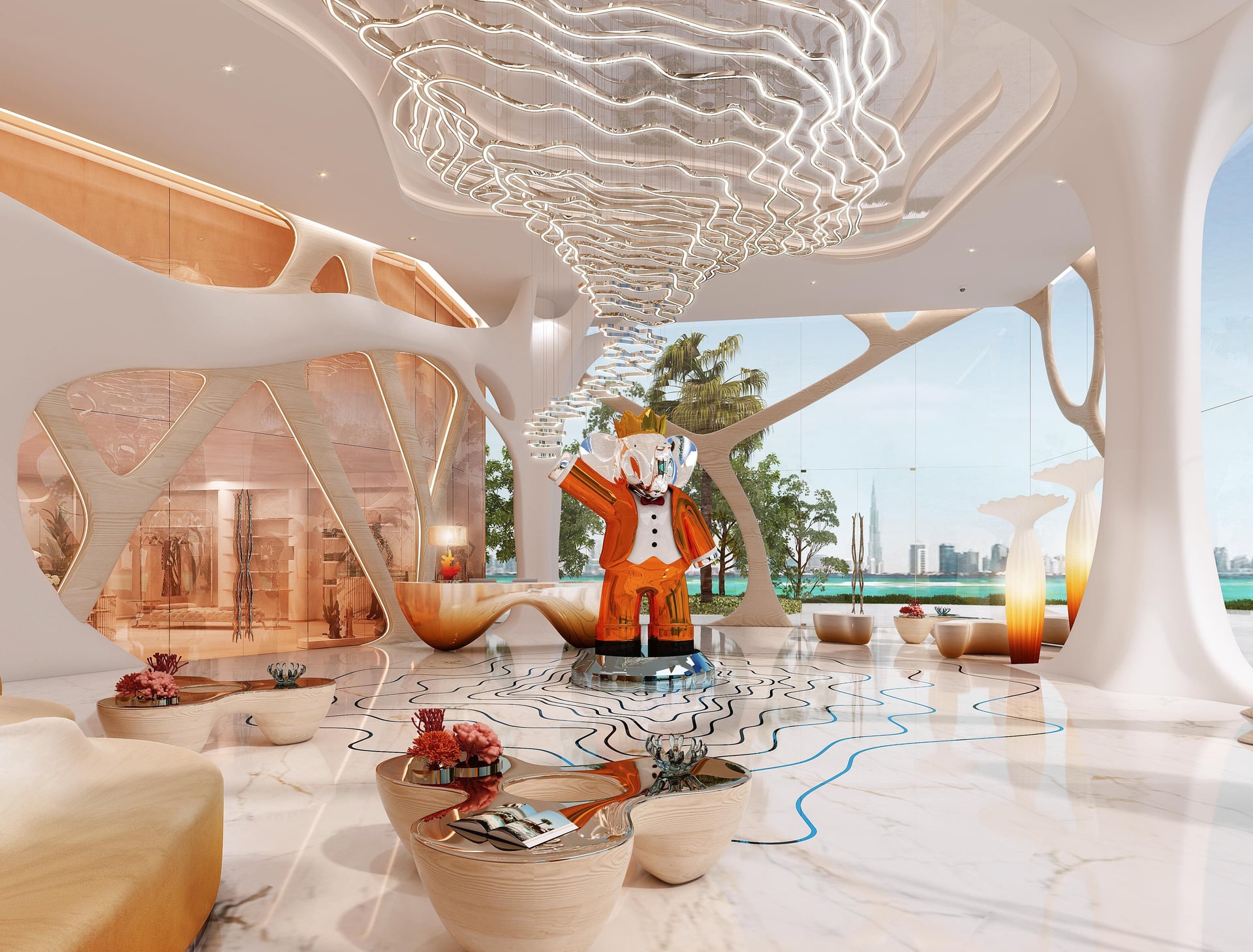 Coral Reef by Damac, image 13 of 14. Render supplied by developer.