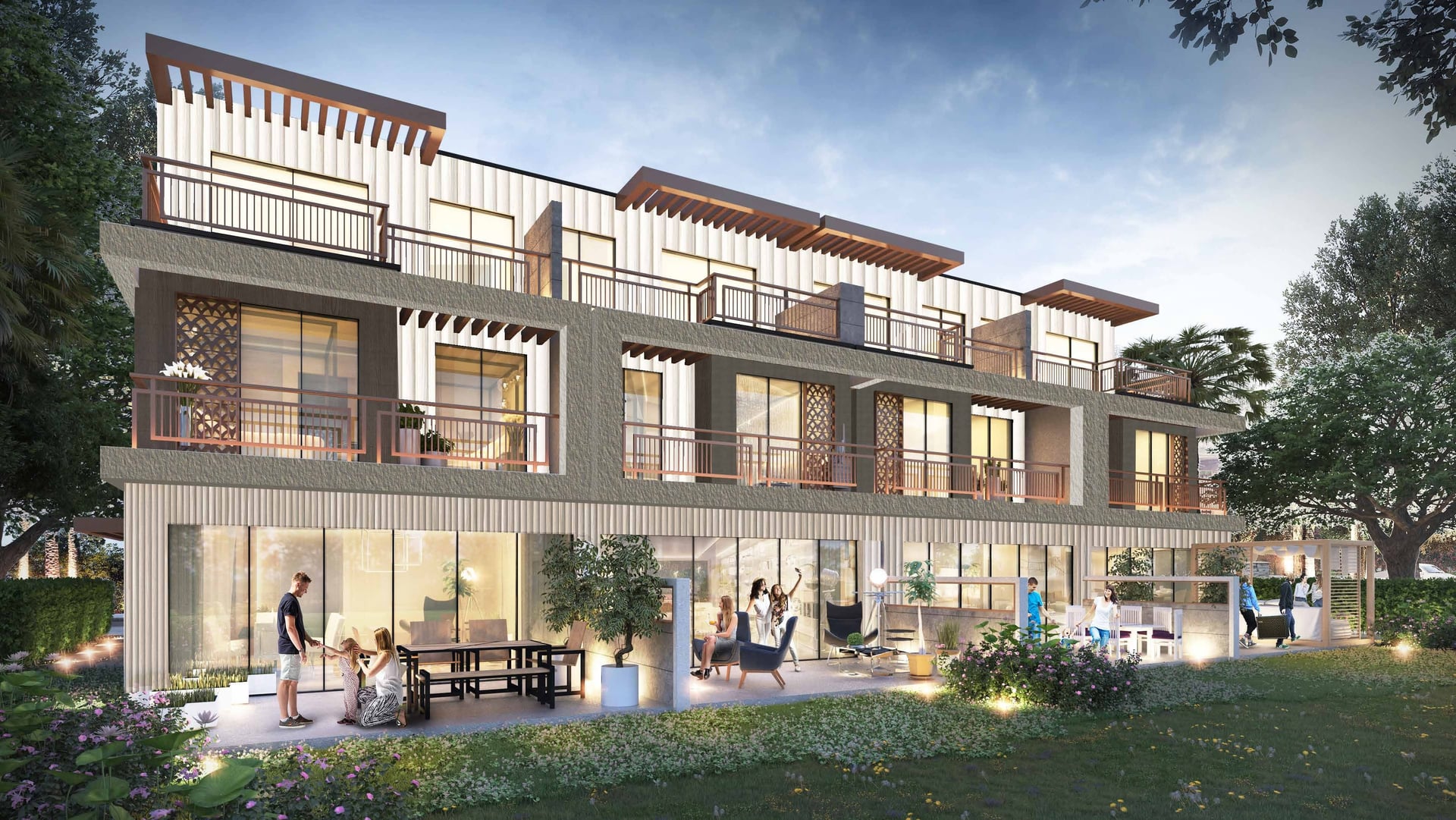 Damac Hills 2 - Camelia Villas, Damac Hills 2. Render supplied by developer.
