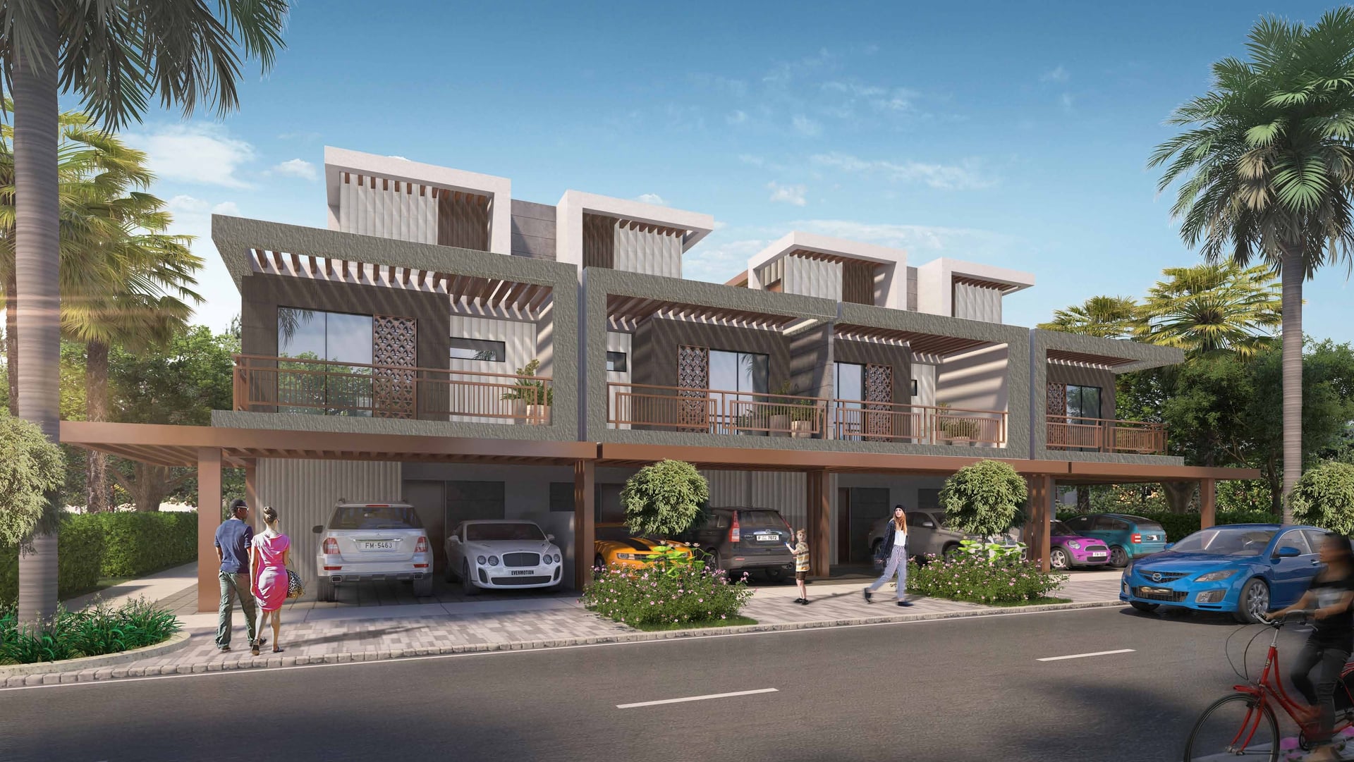 Damac Hills 2 - Camelia Villas, image 2 of 9. Render supplied by developer.