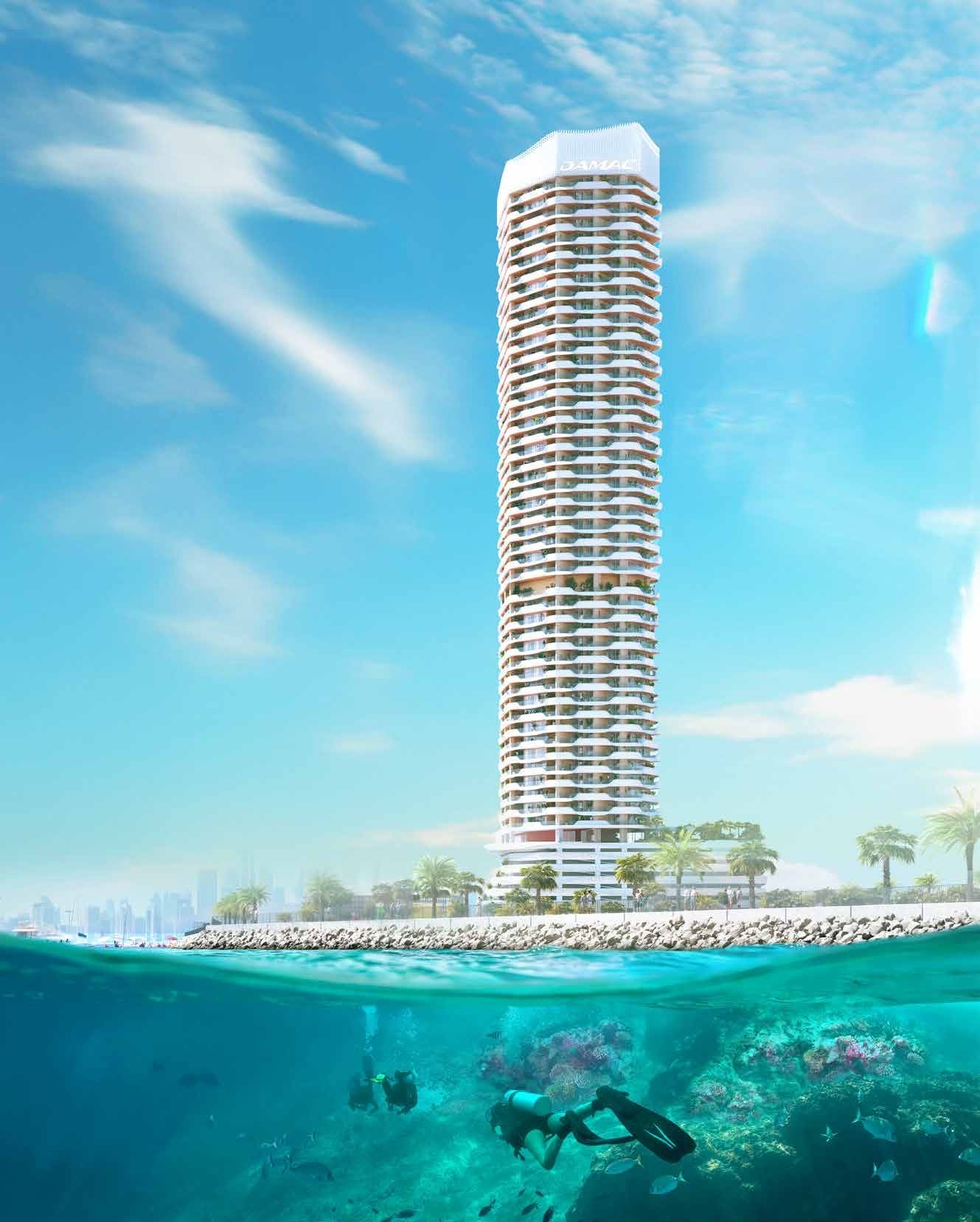Coral Reef by Damac, image 3 of 14. Render supplied by developer.