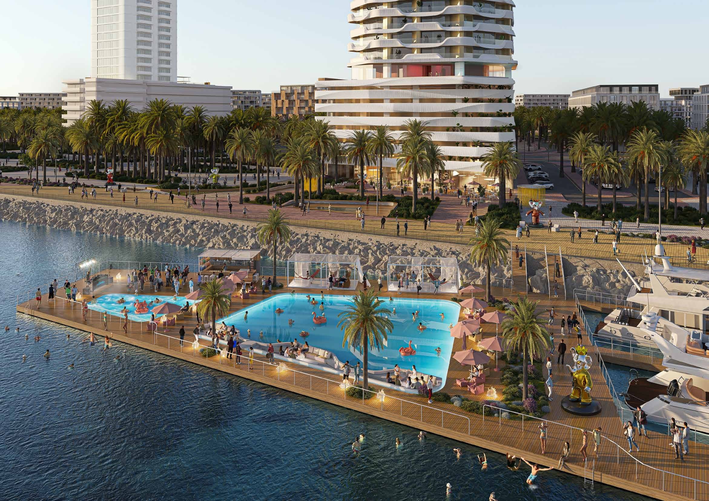 Coral Reef by Damac, image 4 of 14. Render supplied by developer.