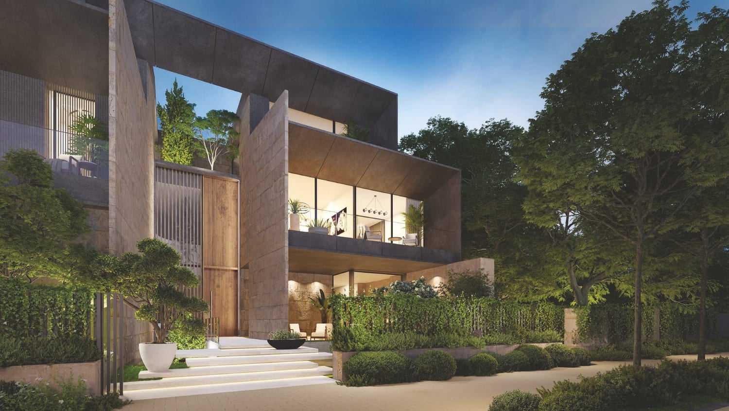 Serenity Mansions by Majid Al Futtaim, image 1 of 35. Render supplied by developer.