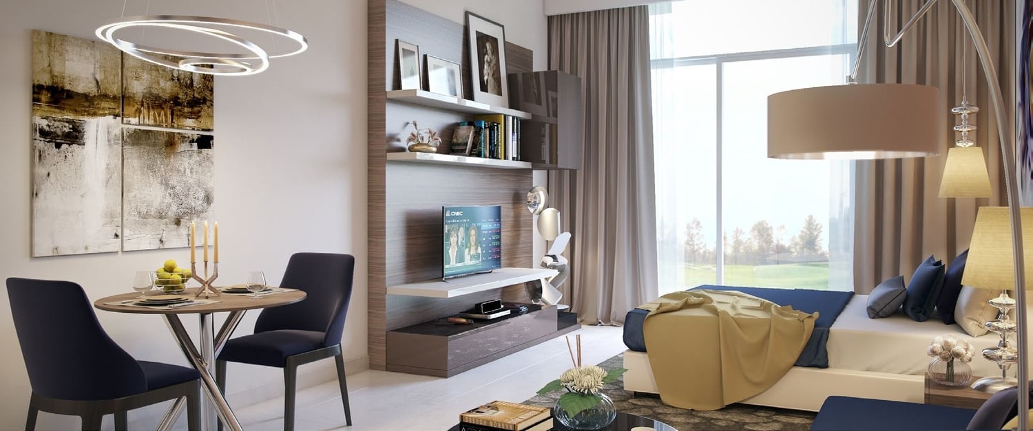 Damac Hills - Bellavista, image 4 of 5. Render supplied by developer.