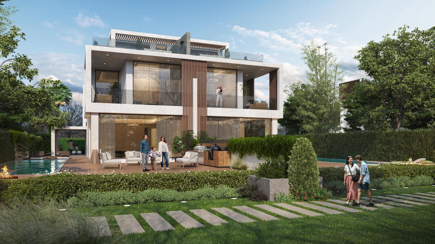Damac Hills 2 - Park Greens by Damac in Damac Hills 2, render supplied by developer