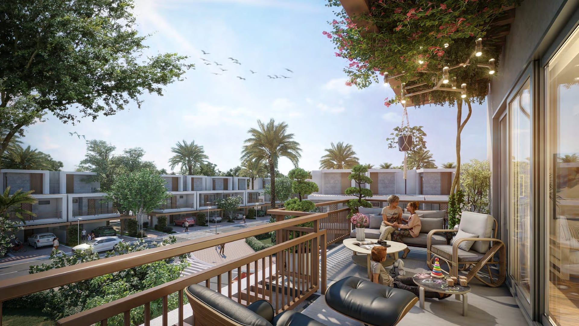 Natura by Damac, image 3 of 6. Render supplied by developer.