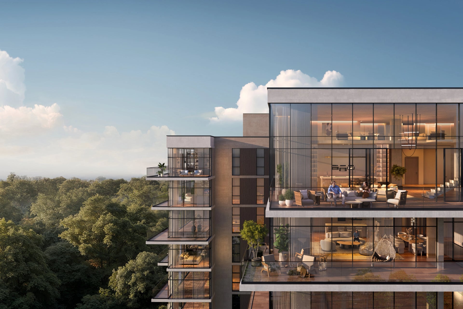 Maravelle Residences by Majid Al Futtaim, image 3 of 15. Render supplied by developer.