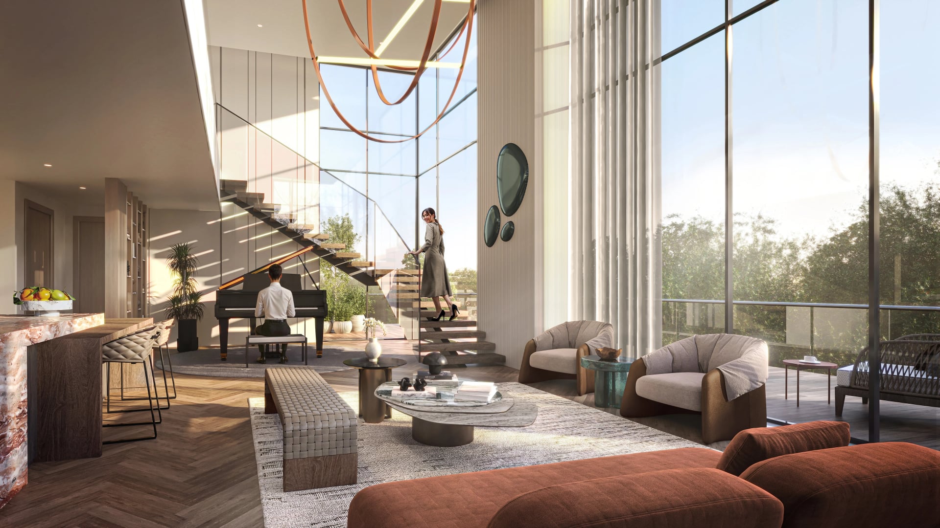 Maravelle Residences by Majid Al Futtaim, image 9 of 15. Render supplied by developer.