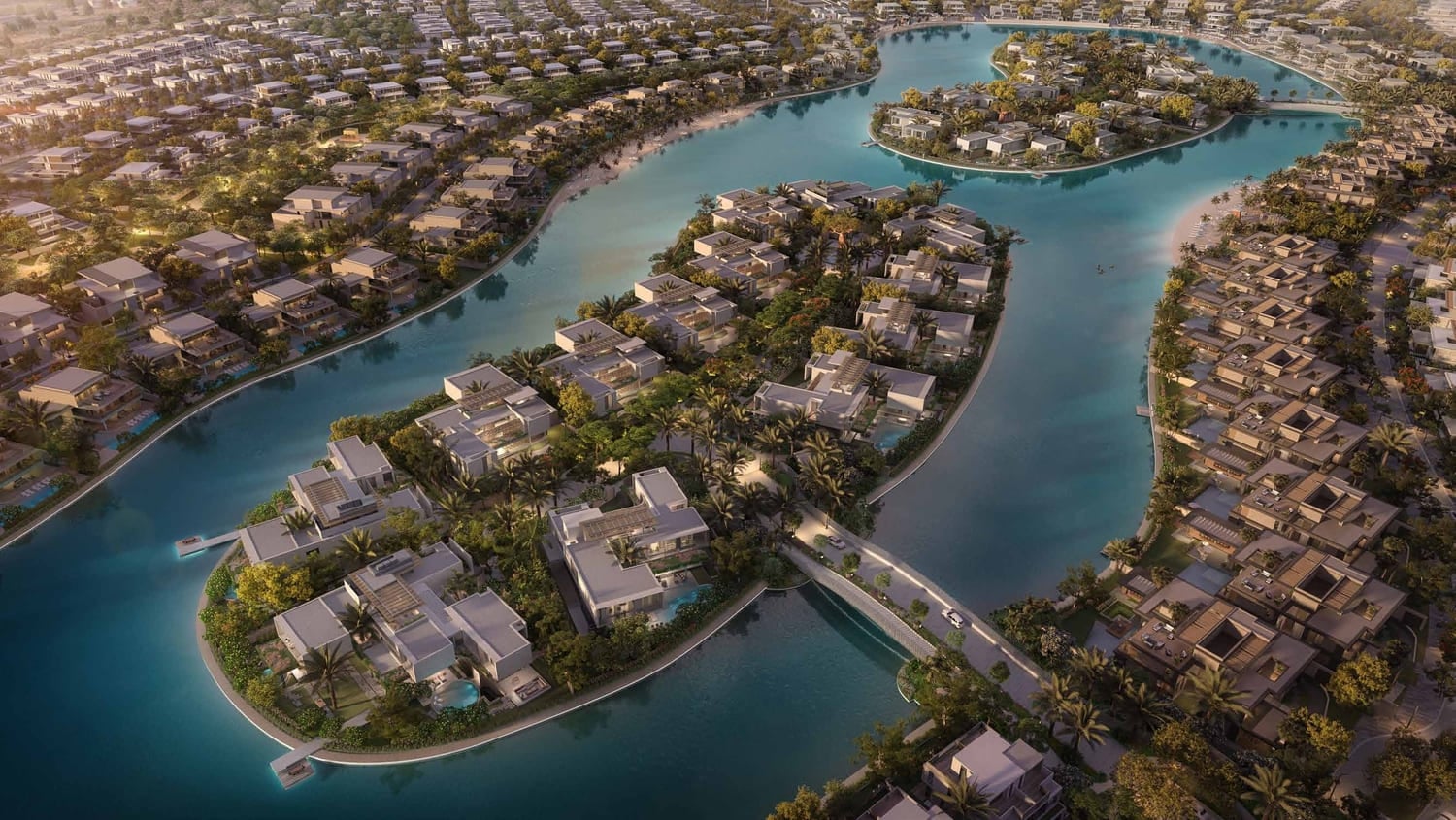 Lanai Island by Majid Al Futtaim, image 1 of 36. Render supplied by developer.