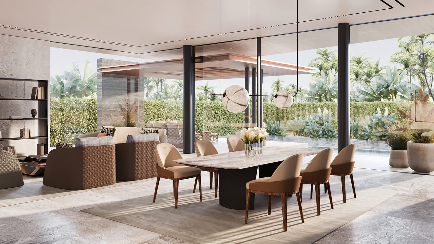 Mira Villas by Bentley Home, image 7 of 24. Render supplied by developer.