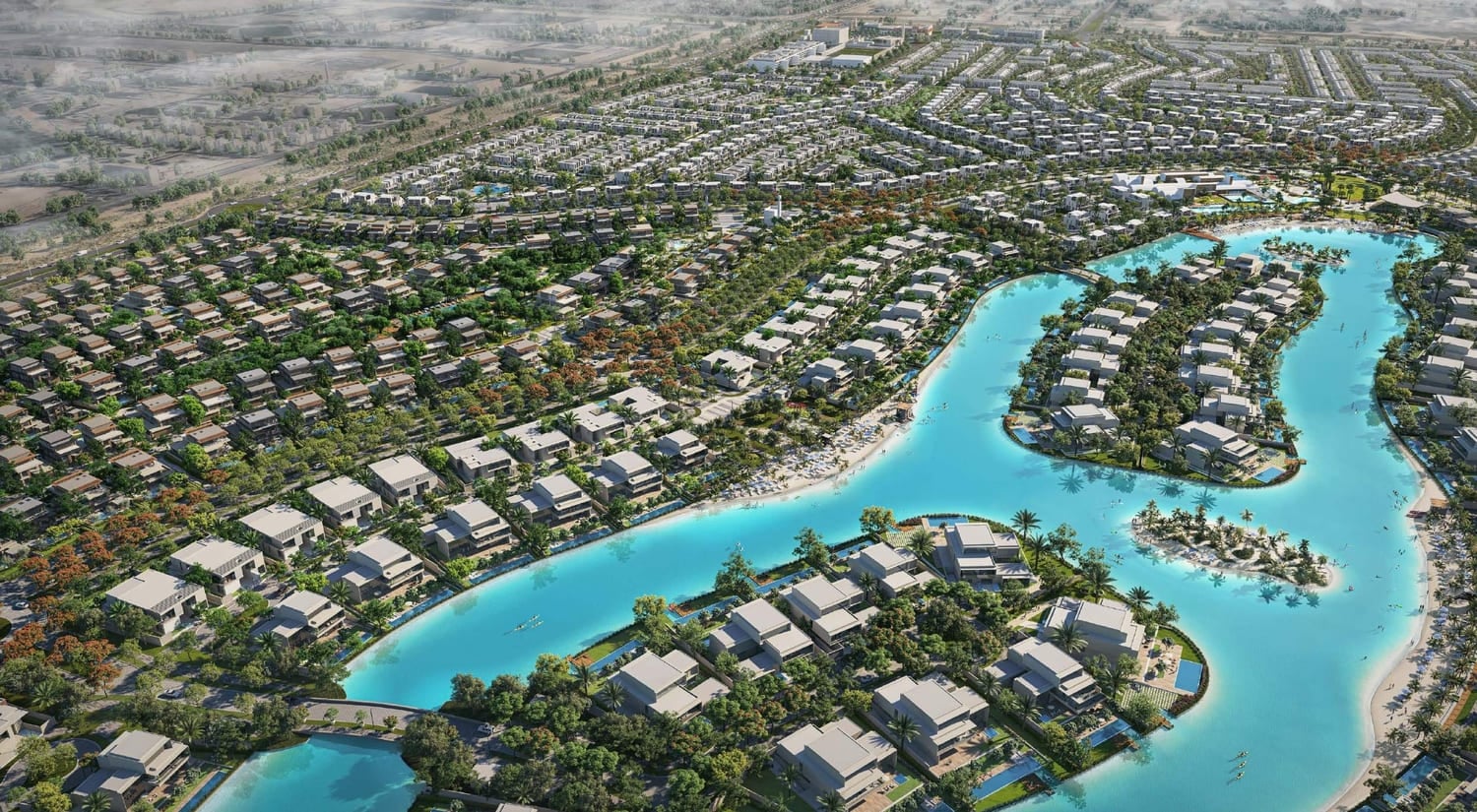 Lanai Island by Majid Al Futtaim, image 2 of 36. Render supplied by developer.