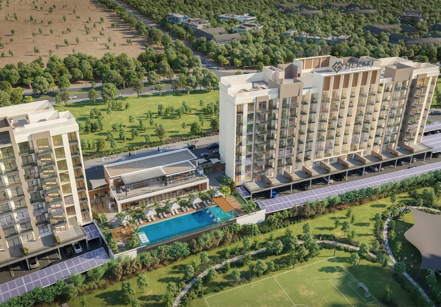 The Haven by Meraki, image 1 of 7. Render supplied by developer.