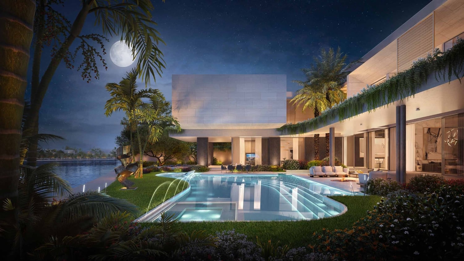 Lanai Island by Majid Al Futtaim, image 3 of 36. Render supplied by developer.