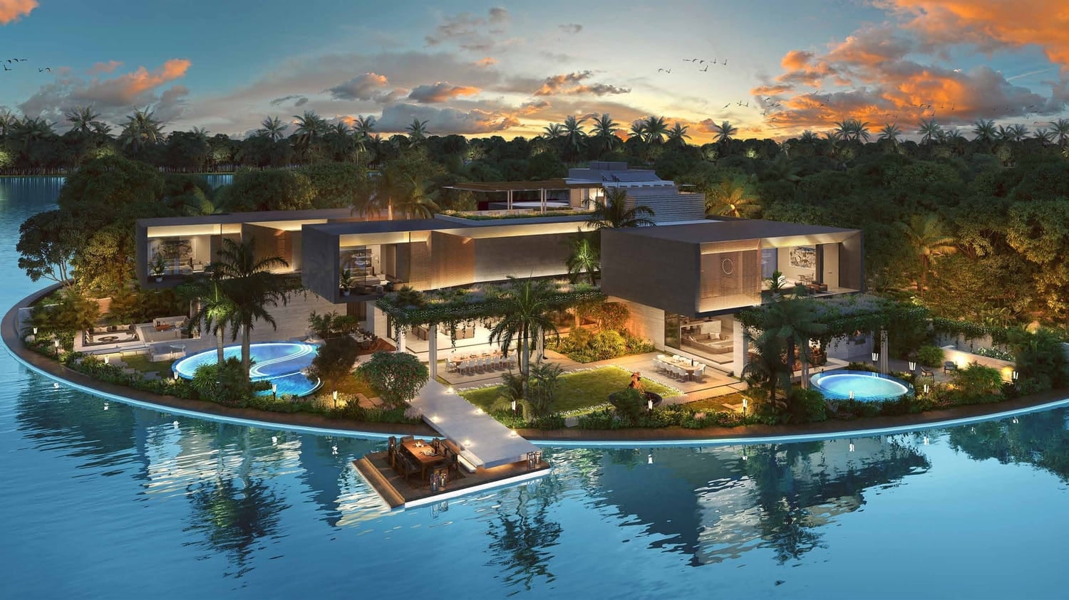 Lanai Island by Majid Al Futtaim, image 8 of 36. Render supplied by developer.
