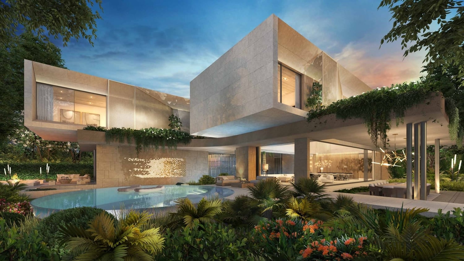 Lanai Island by Majid Al Futtaim, image 10 of 36. Render supplied by developer.