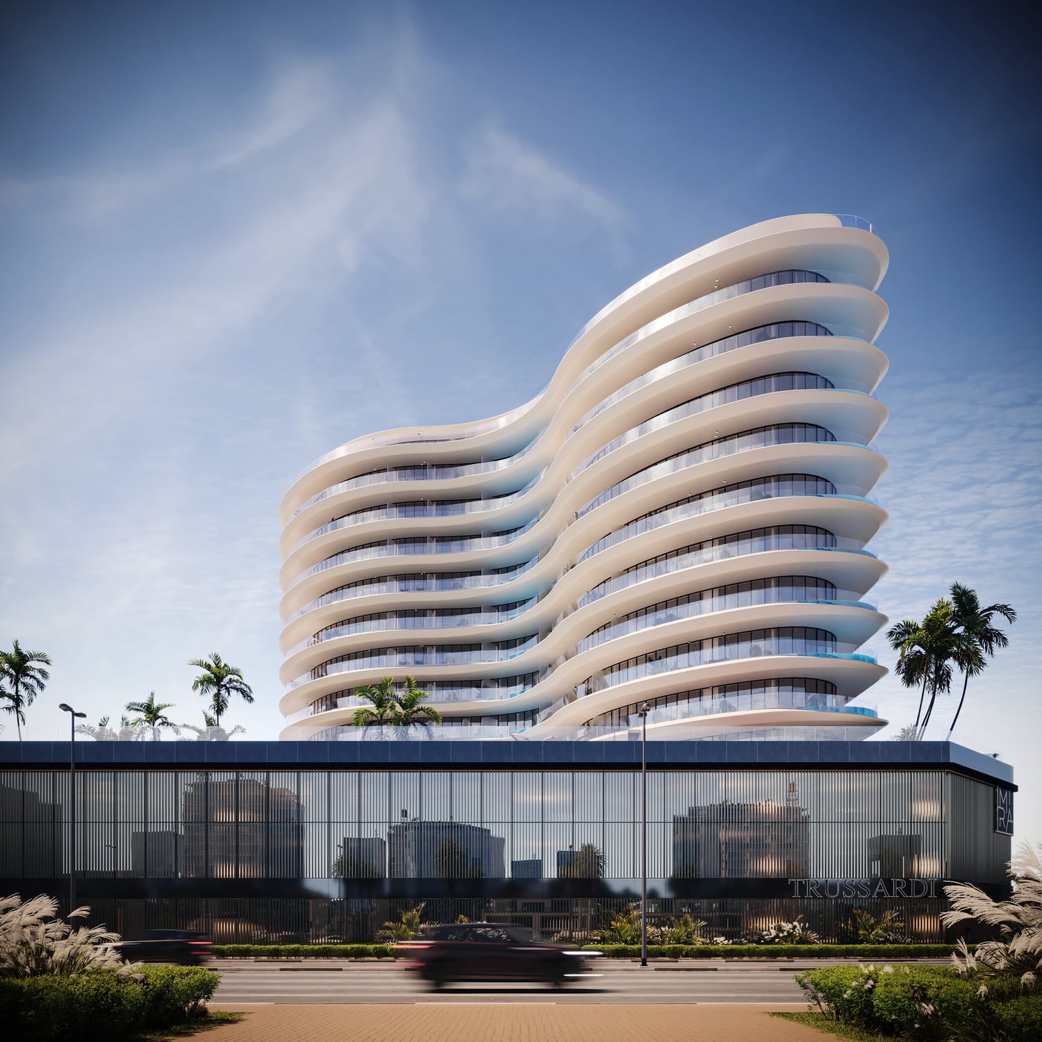 Trussardi Residences Phase Two by Mira Developments, image 2 of 19. Render supplied by developer.