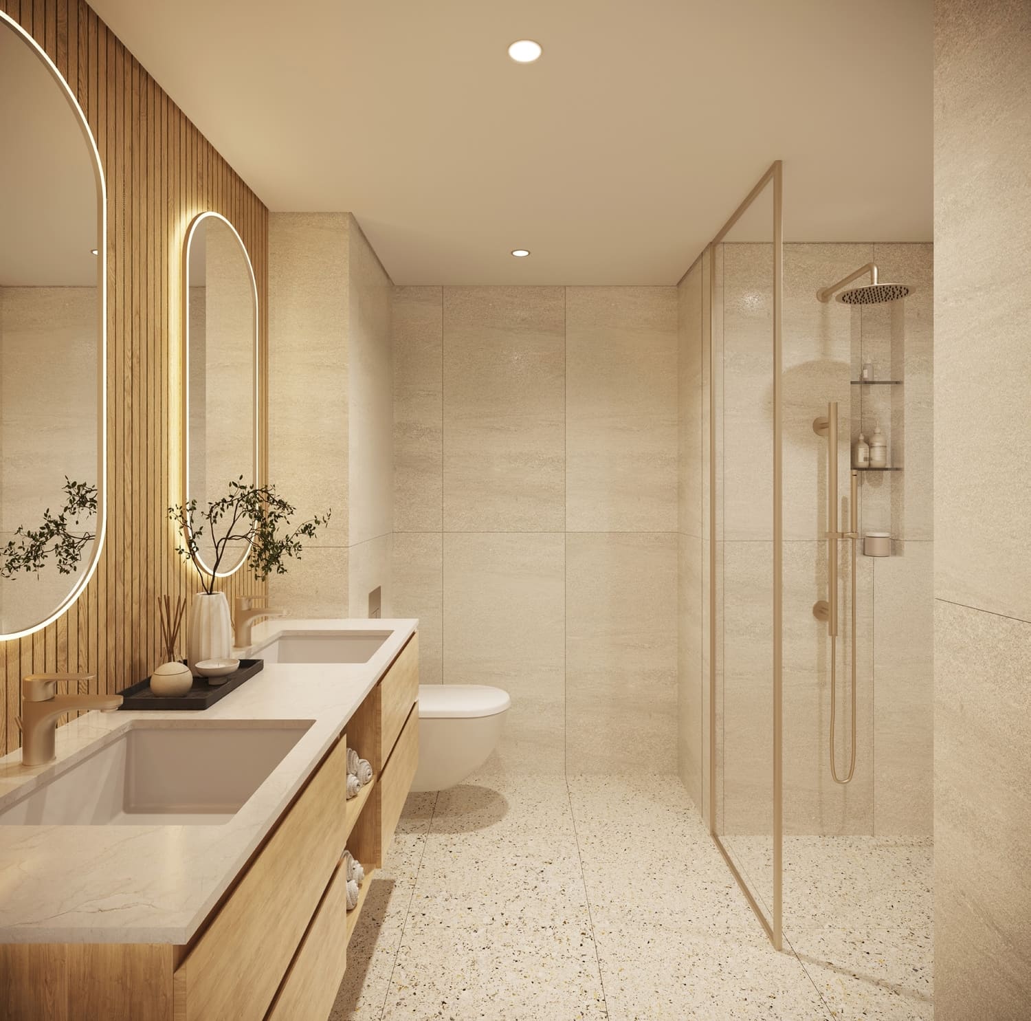 Ghaf Woods Distrikt by Majid Al Futtaim, image 8 of 9. Render supplied by developer.