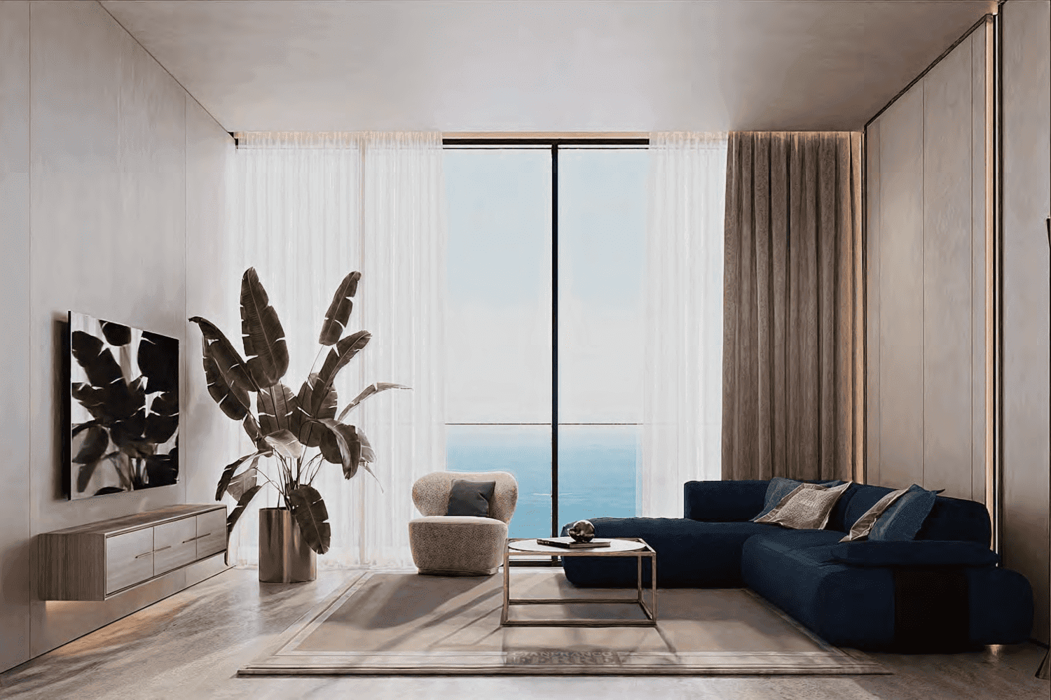 Gianfranco Ferre Residences by Mira Developments, image 7 of 13. Render supplied by developer.